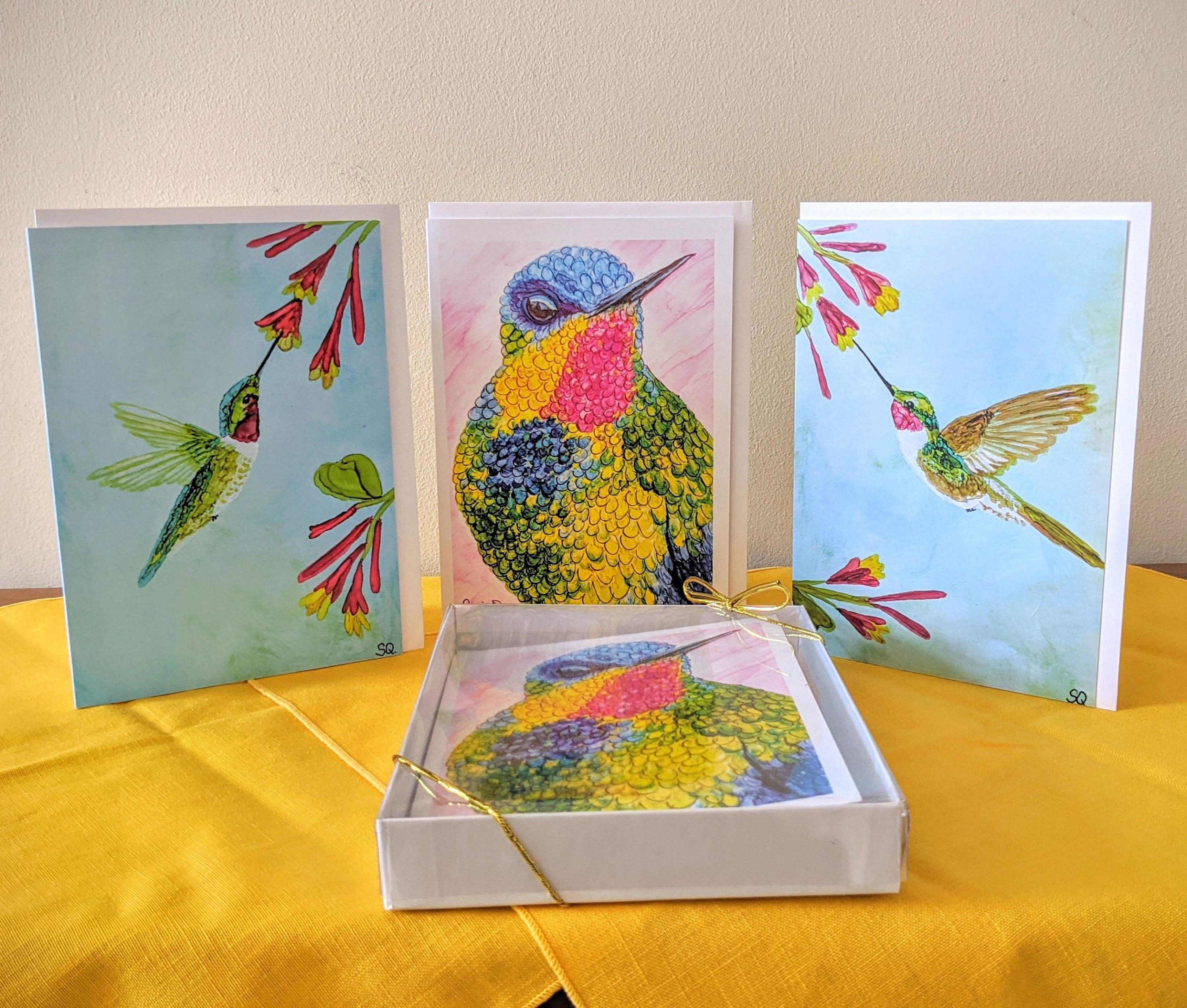 Hummingbird Gift Box